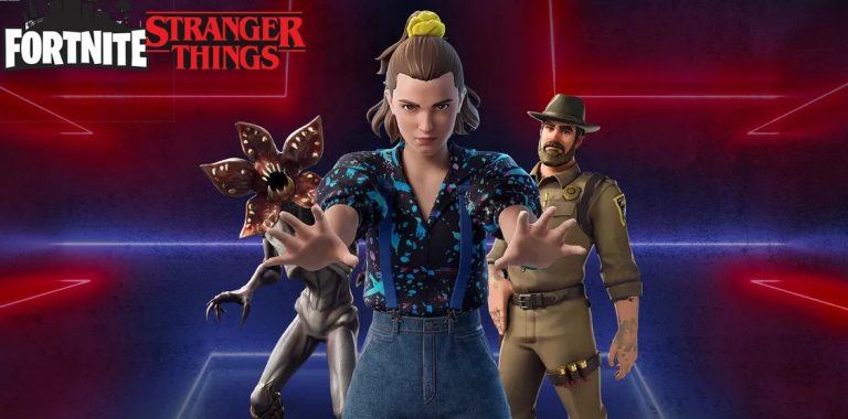 An Epic Crossover Collaboration Between Stranger Things and Fortnite