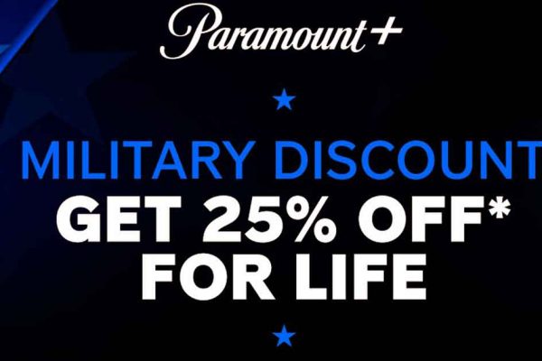 Paramount Plus Military Discount Price