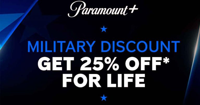 Paramount Plus Military Discount Price